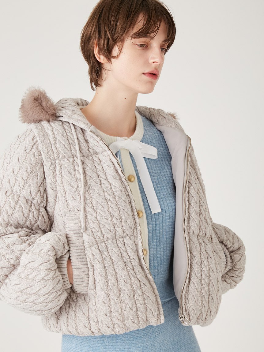 FURFUR｜4WAYニットパディングジャケット | Rakuten Fashion(楽天