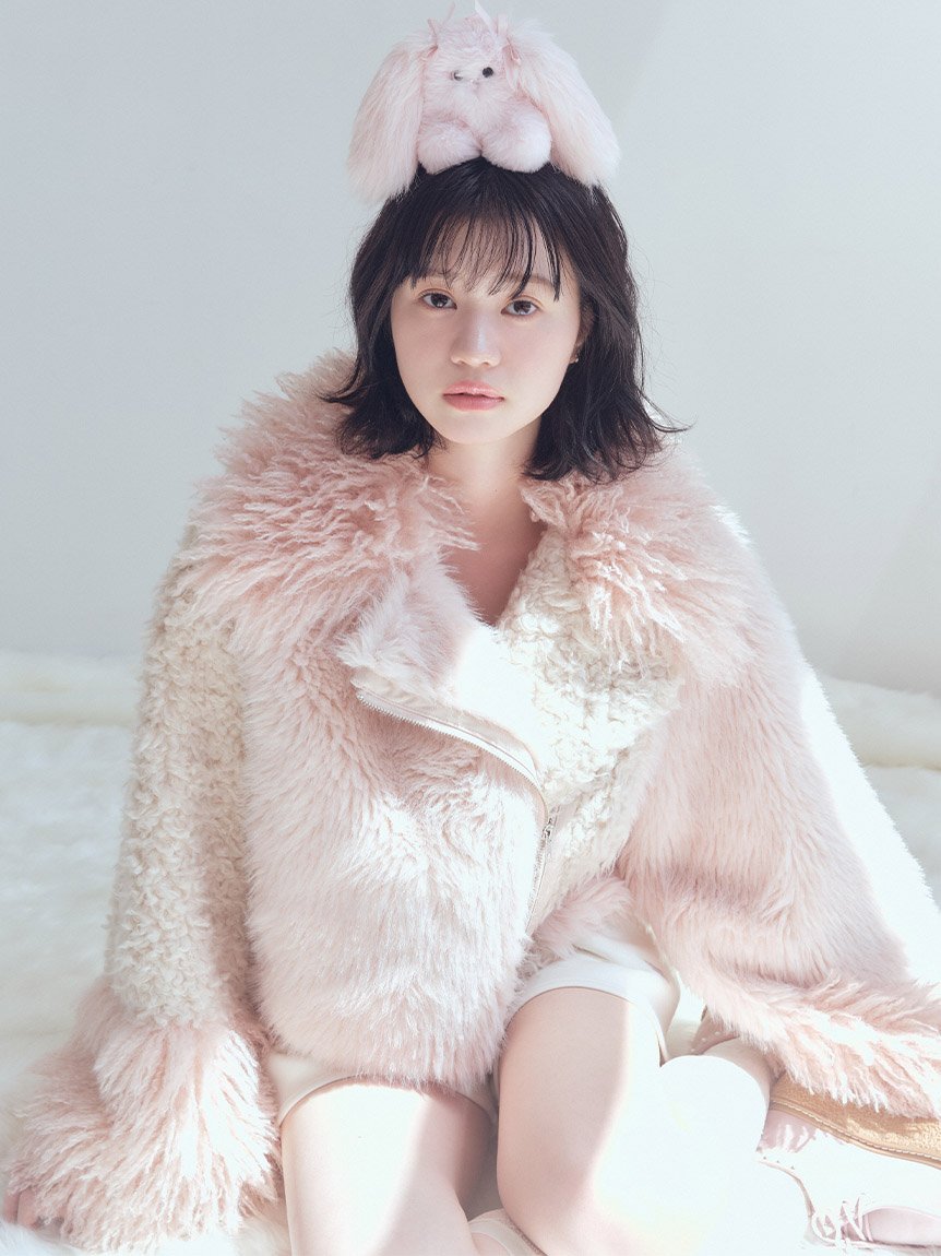 FURFUR｜エコファーライダースジャケット | Rakuten Fashion(楽天