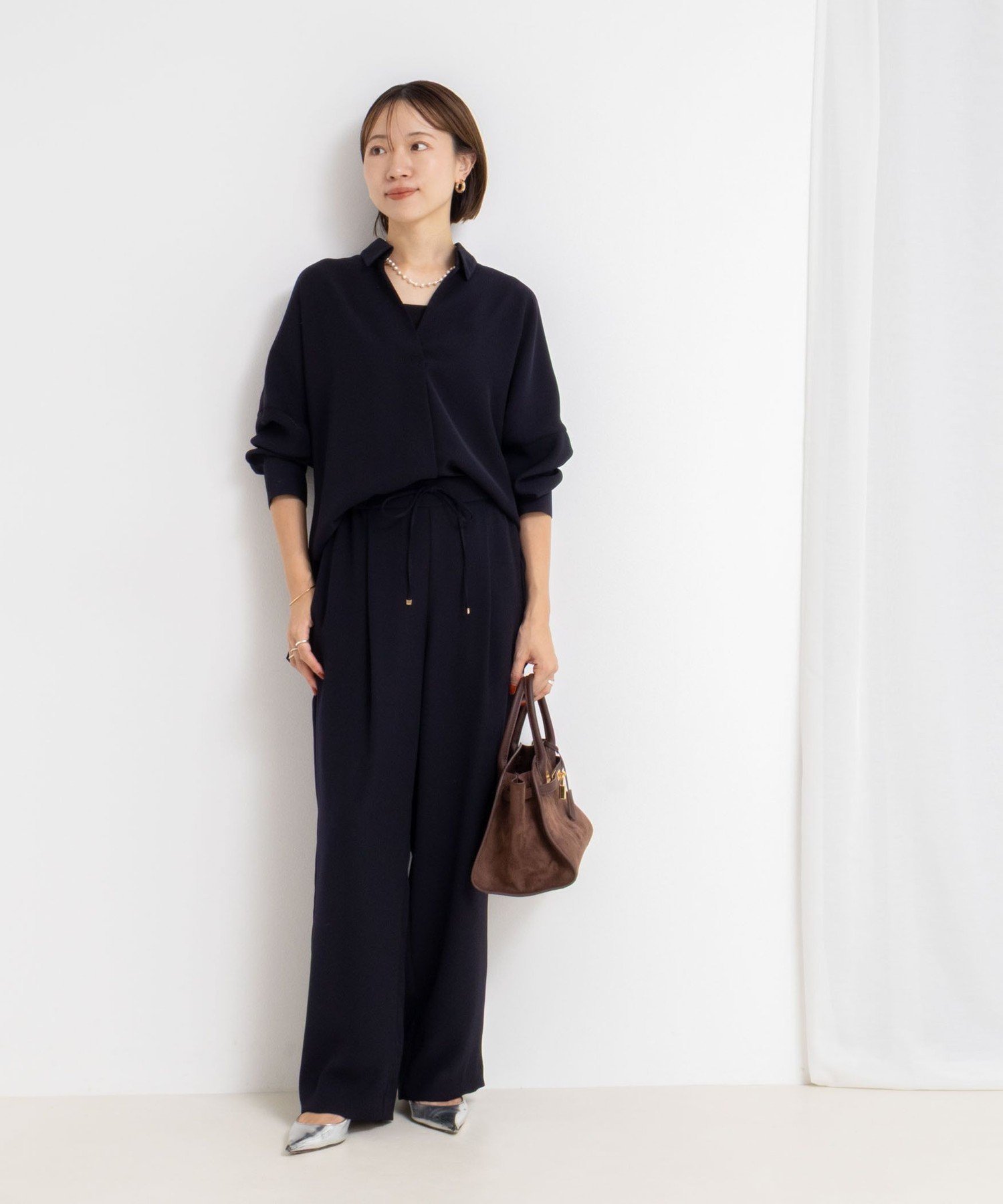 NOLLEY'S｜《セットアップ対応》ウォッシャブルダブルクロスサテン