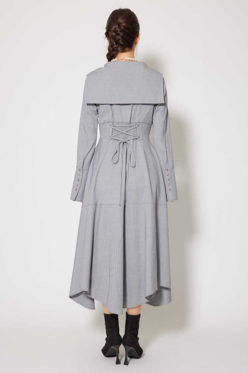 rienda｜セーラーディティールフレアワンピース | Rakuten Fashion