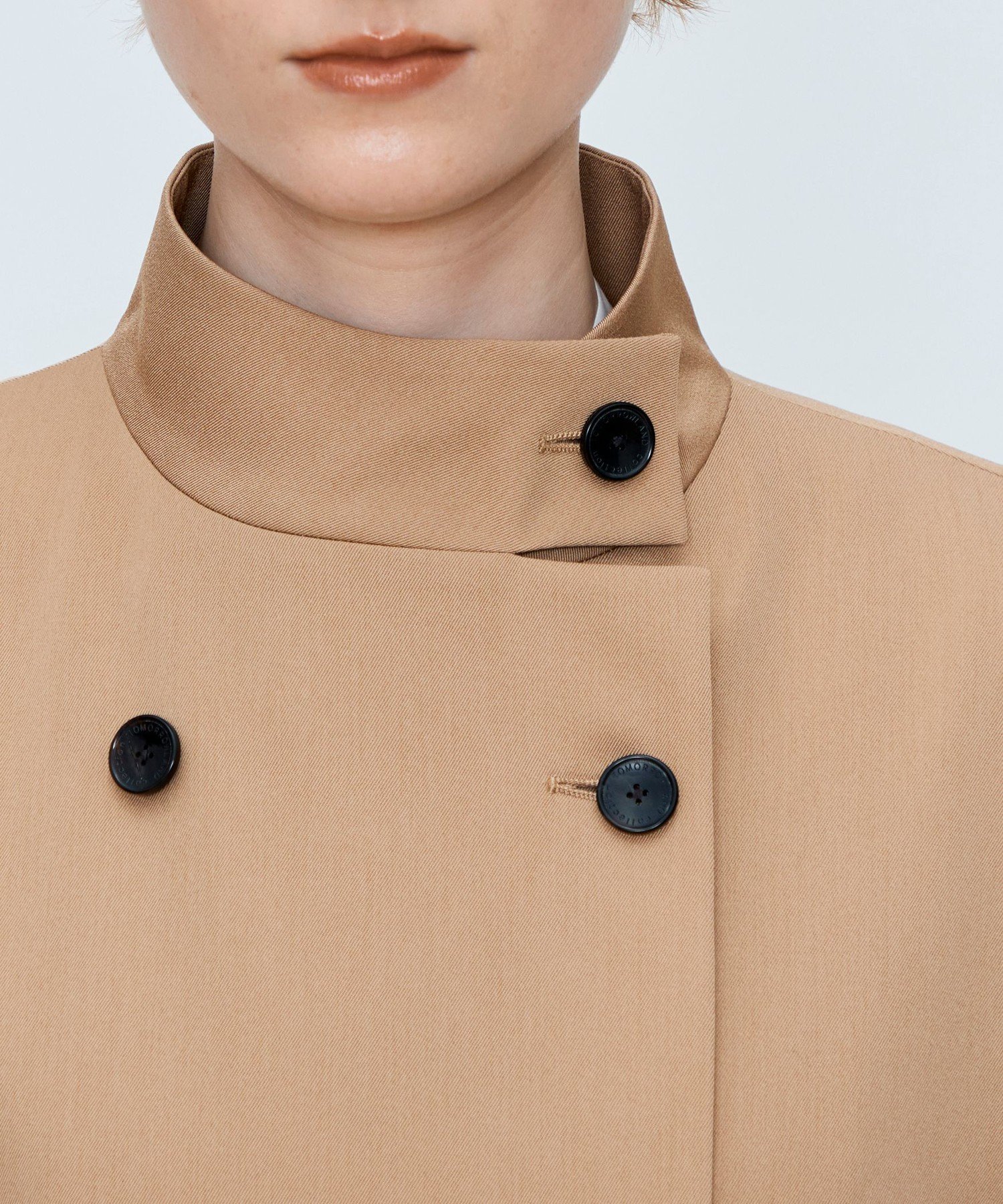 TOMORROWLAND｜カバートクロス スタンドカラーコート | Rakuten