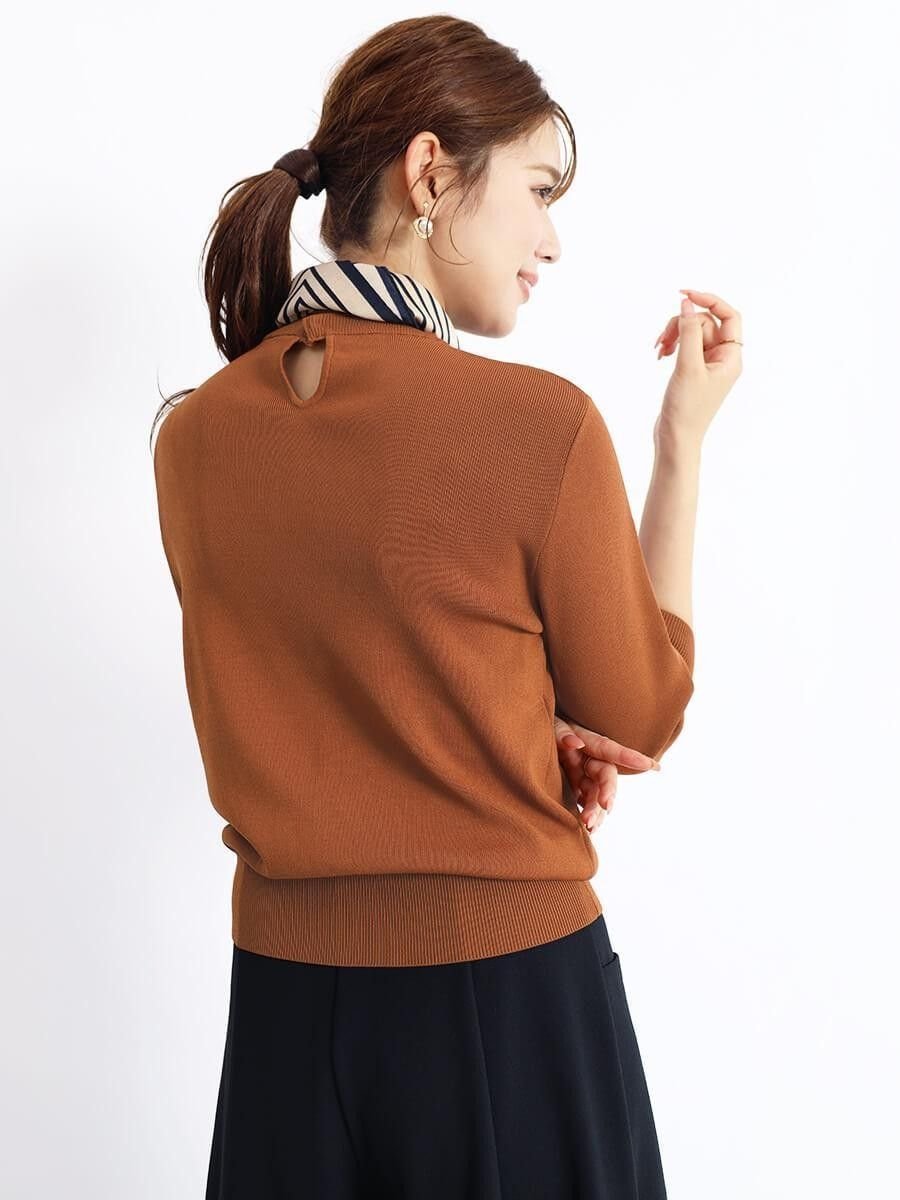 Vin｜フリル付きニットトップス | Rakuten Fashion(楽天ファッション