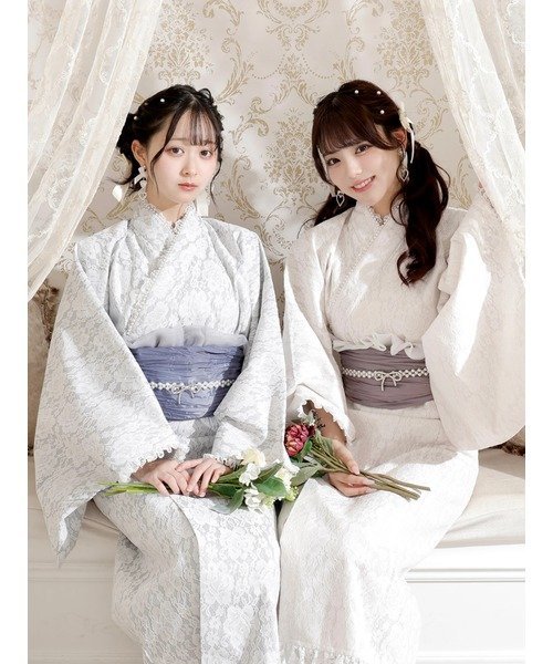 NOEMIE｜お嬢さん総レースフリルセパレート浴衣 | Rakuten Fashion