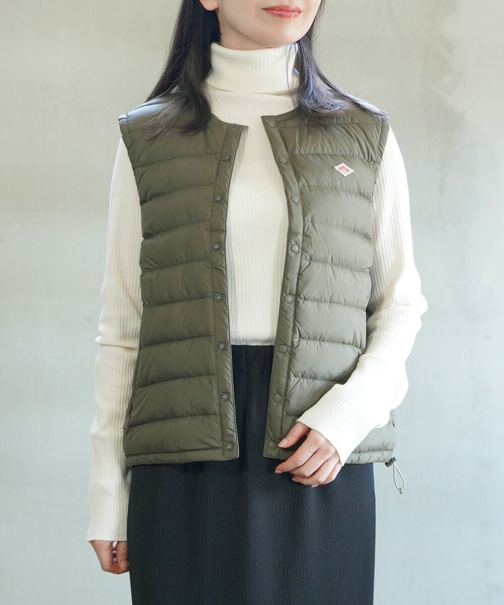 楽天市場】danton インナーダウンベスト 36（レディースファッション