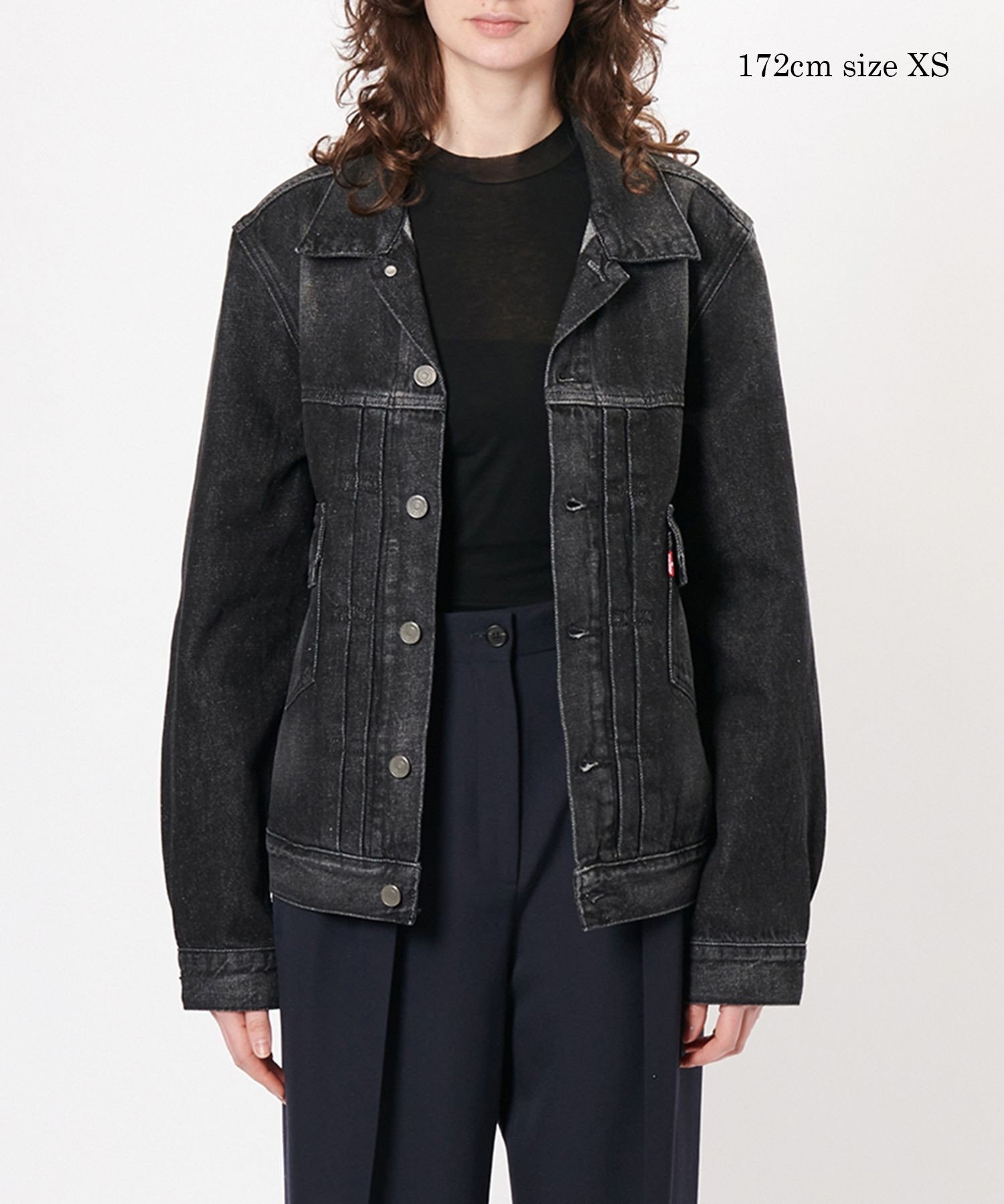 ADAM ET ROPE'｜【Levi's(R)| BIOTOP】 TYPE 2 TRUCKER BLK EX