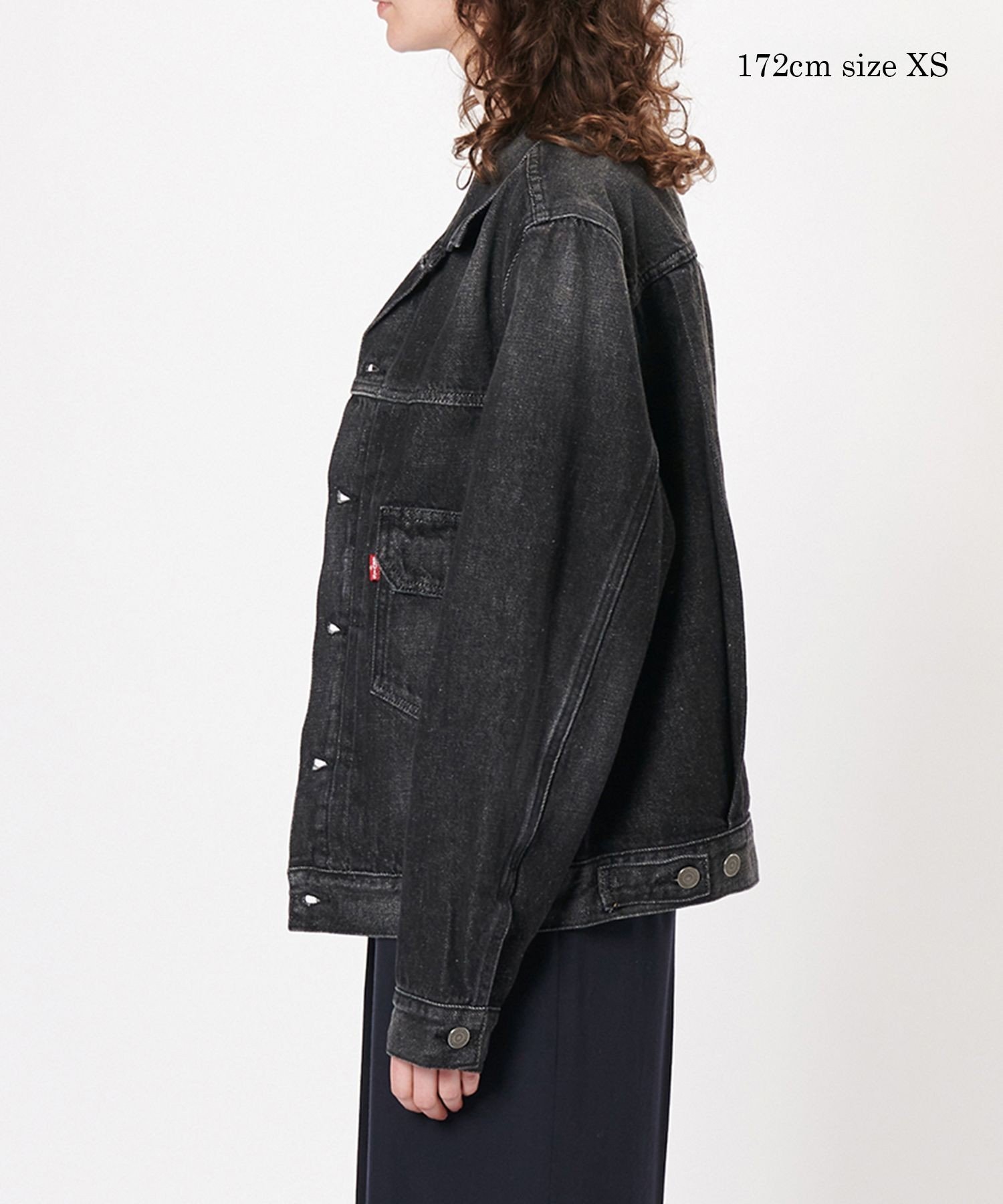 ADAM ET ROPE'｜【Levi's(R)| BIOTOP】 TYPE 2 TRUCKER BLK EX