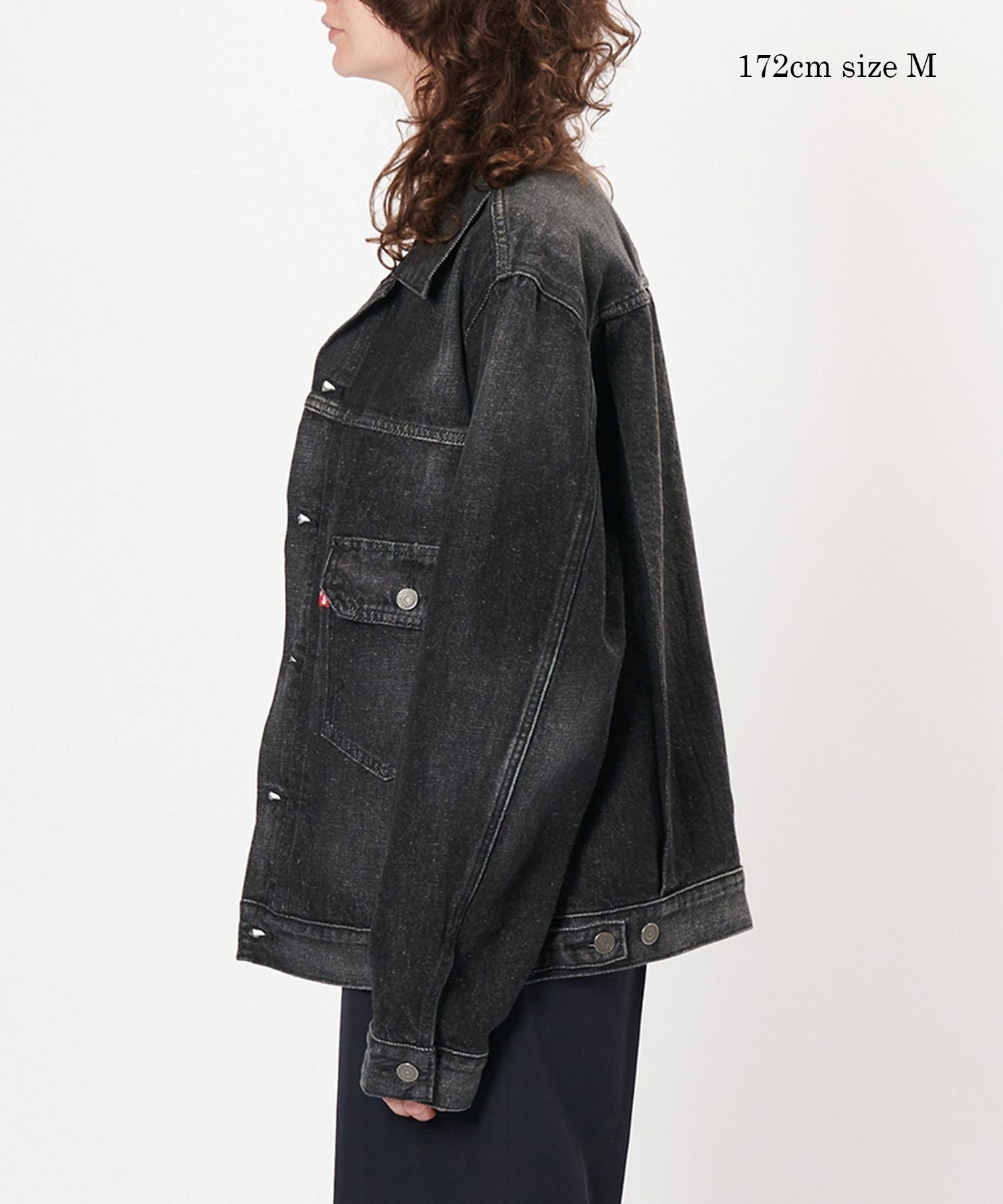 ADAM ET ROPE'｜【Levi's(R)| BIOTOP】 TYPE 2 TRUCKER BLK EX