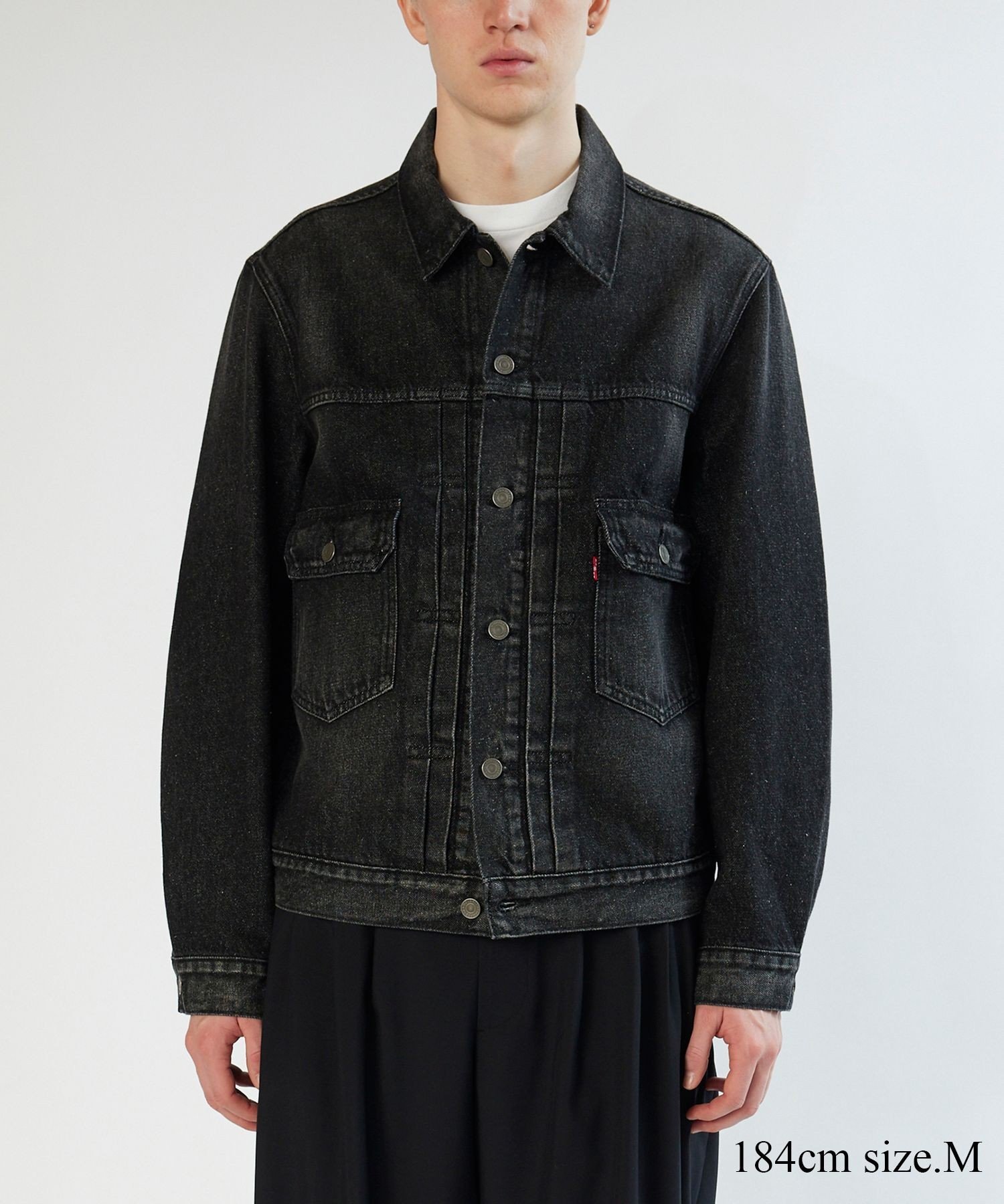 ADAM ET ROPE'｜【Levi's(R)| BIOTOP】 TYPE 2 TRUCKER BLK EX