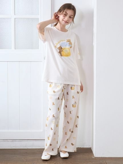 gelato pique｜はちみつベア柄ロングパンツ | Rakuten Fashion(楽天