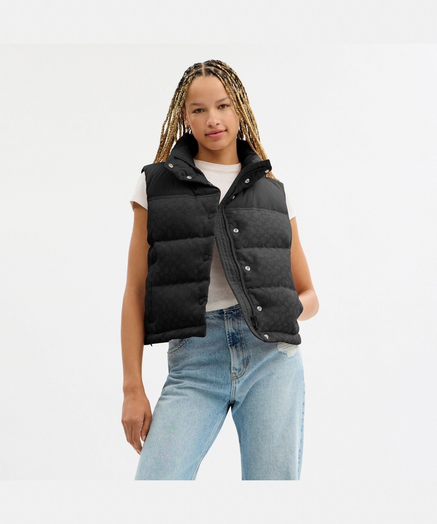 COACH OUTLET｜【公式】シグネチャー ダウン ベスト | Rakuten Fashion