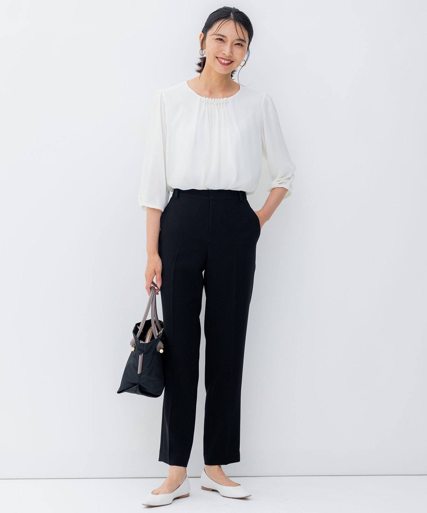 23区｜【セットアップ対応/VERY掲載】トリアセダブルジョーゼット