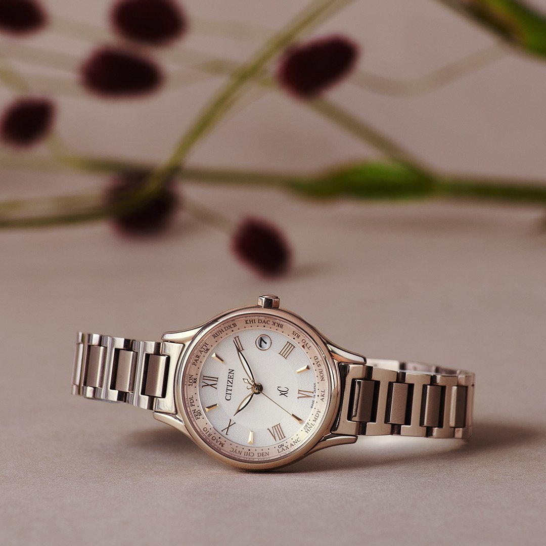 CITIZEN｜シチズン クロスシー 電波時計 サクラピンク CITIZEN xC