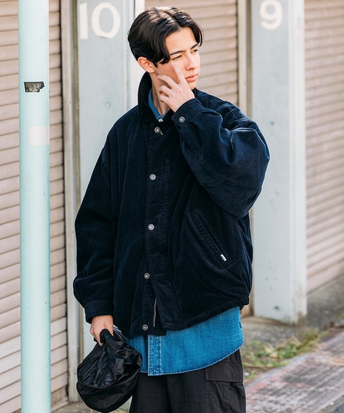 FREAK'S STORE｜中綿 ストーンバイオ加工 コーデュロイブルゾン