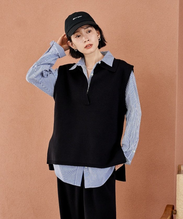 BARNYARDSTORM｜起毛金ボタンベスト / ハンドウォッシャブル | Rakuten