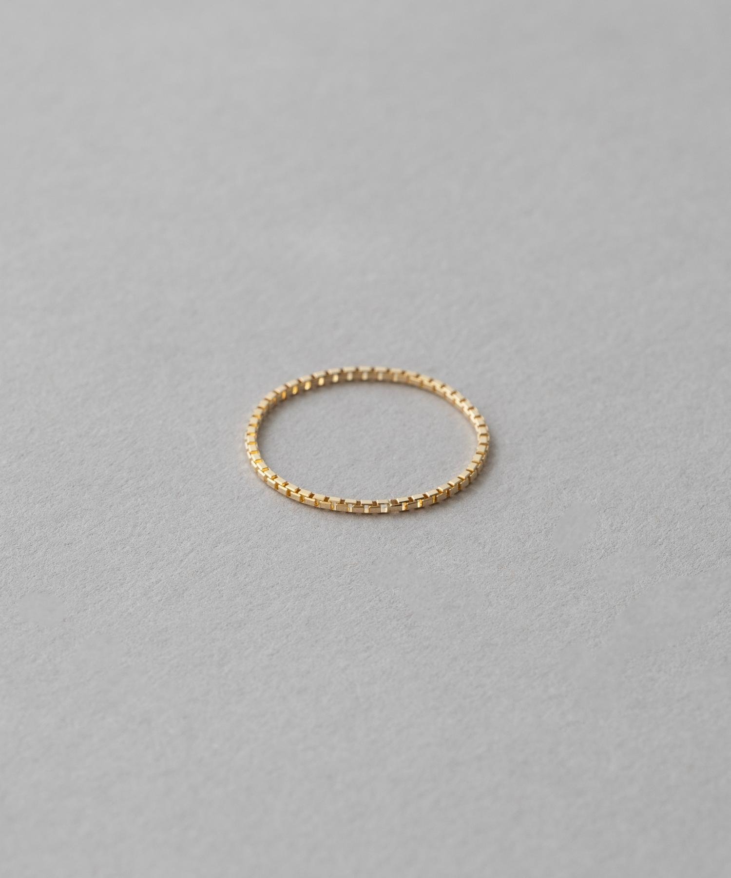 ete｜[レイヤード] K10YG ベネチアンチェーン リング | Rakuten