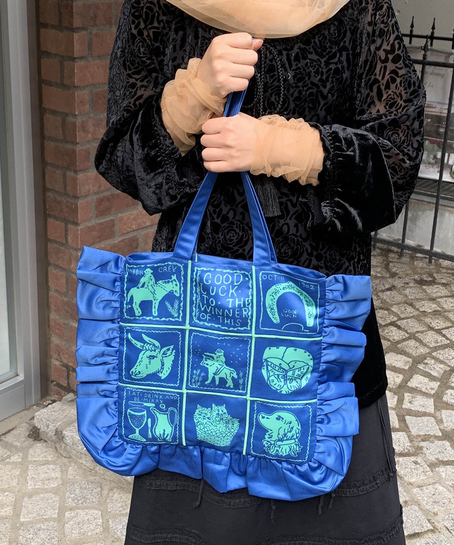 CASSELINI｜HEY! Mrs ROSE(ヘイ!ミセスローズ)Handkerchief BAG