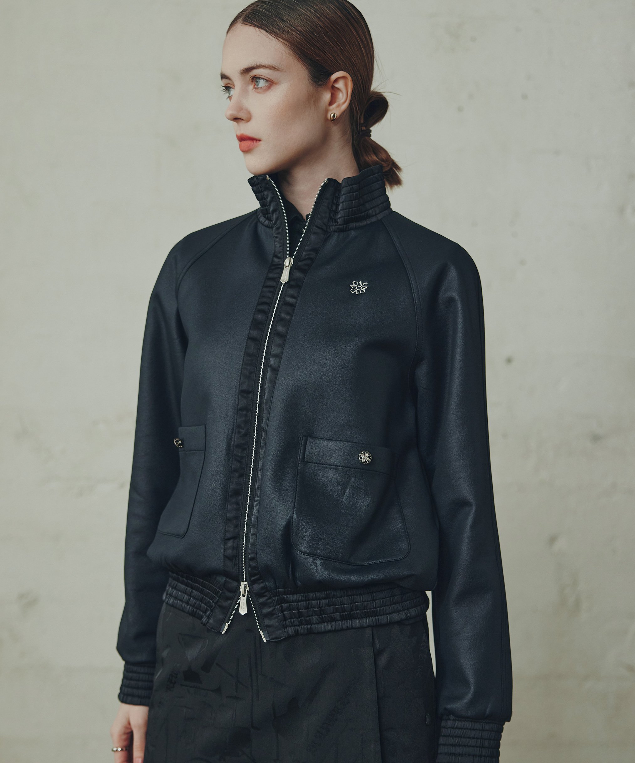 St ANDREWS｜ダンボールニットハードチンツブルゾン (WOMENS