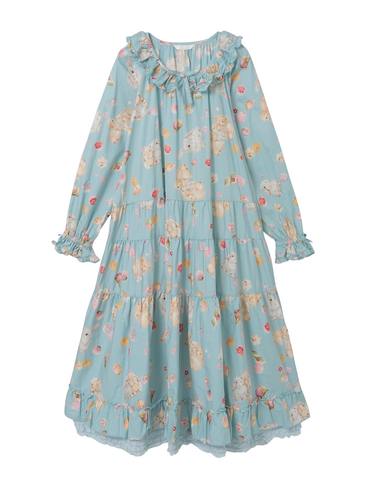 PINK HOUSE｜スイーツスプリングバニープリントワンピース | Rakuten