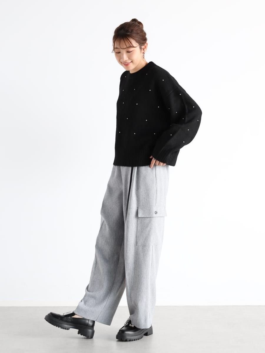 Vin｜ヘリンボーンカーゴパンツ | Rakuten Fashion(楽天ファッション