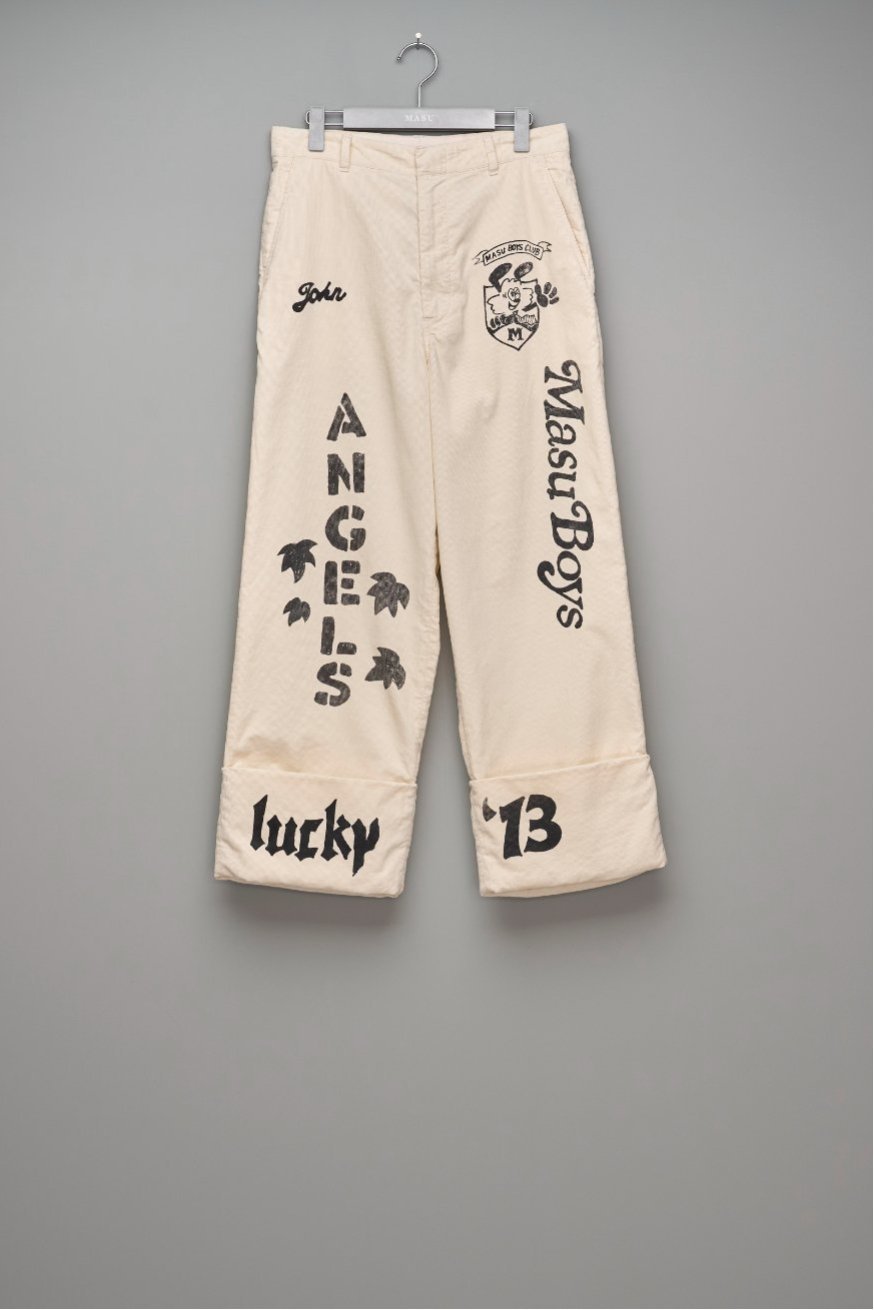 MASU｜【25SS】 MASU MASU X VERDY M.B.C. MEMORIAL PANTS | Rakuten