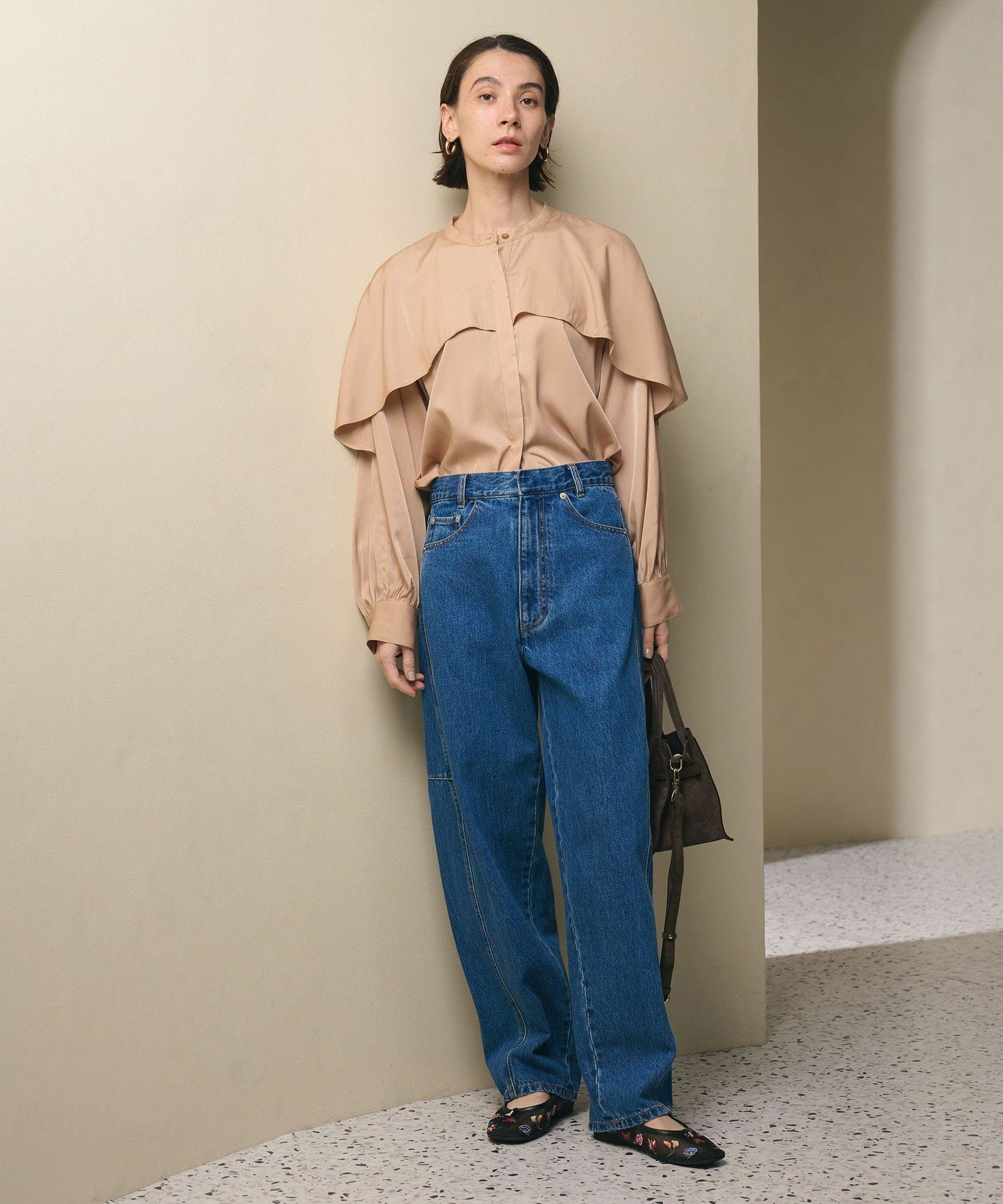 BEAUTY&YOUTH UNITED ARROWS｜【WEB限定】カーブ デニムパンツ
