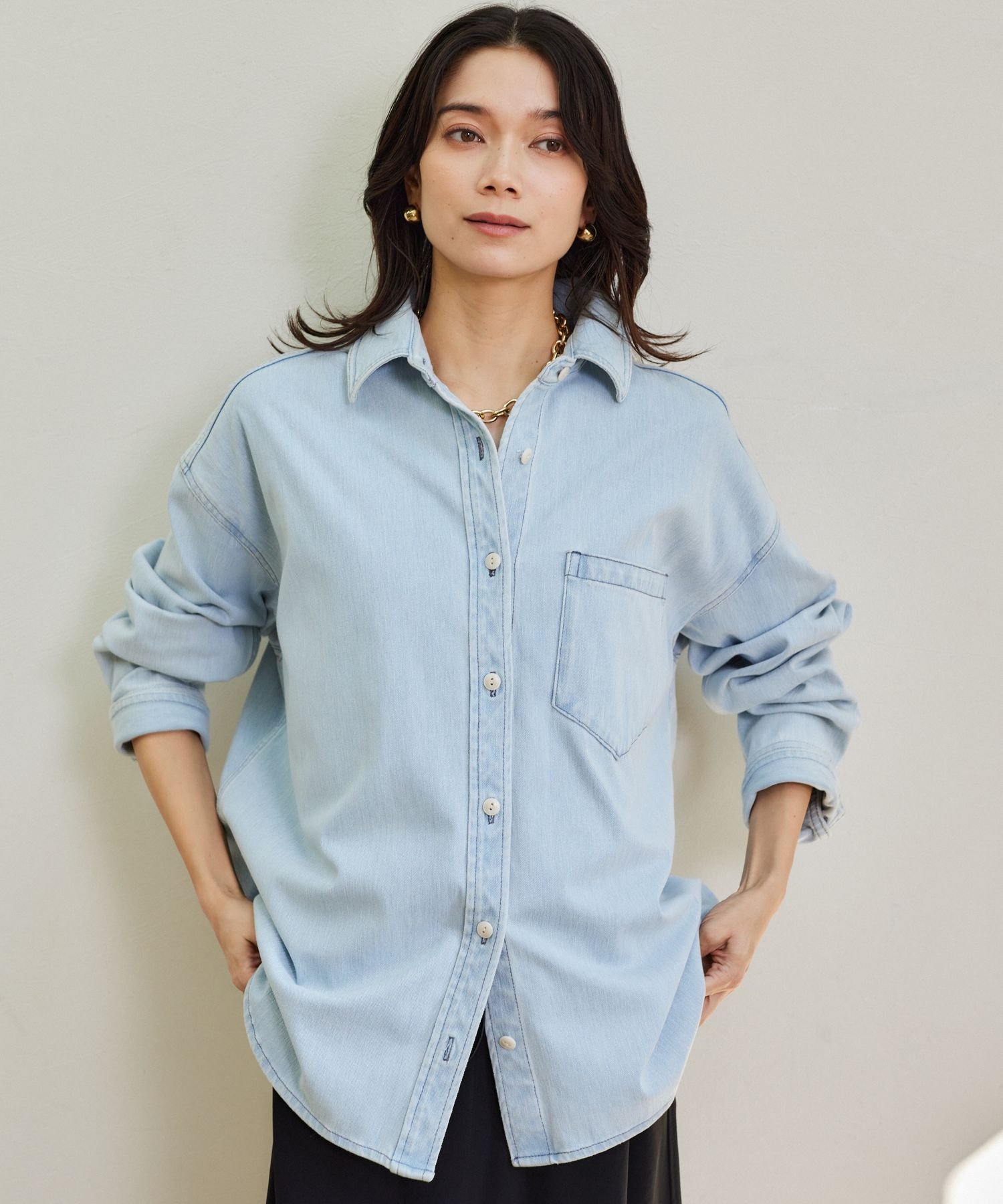 BARNYARDSTORM｜カットデニムシャツジャケット | Rakuten Fashion(楽天