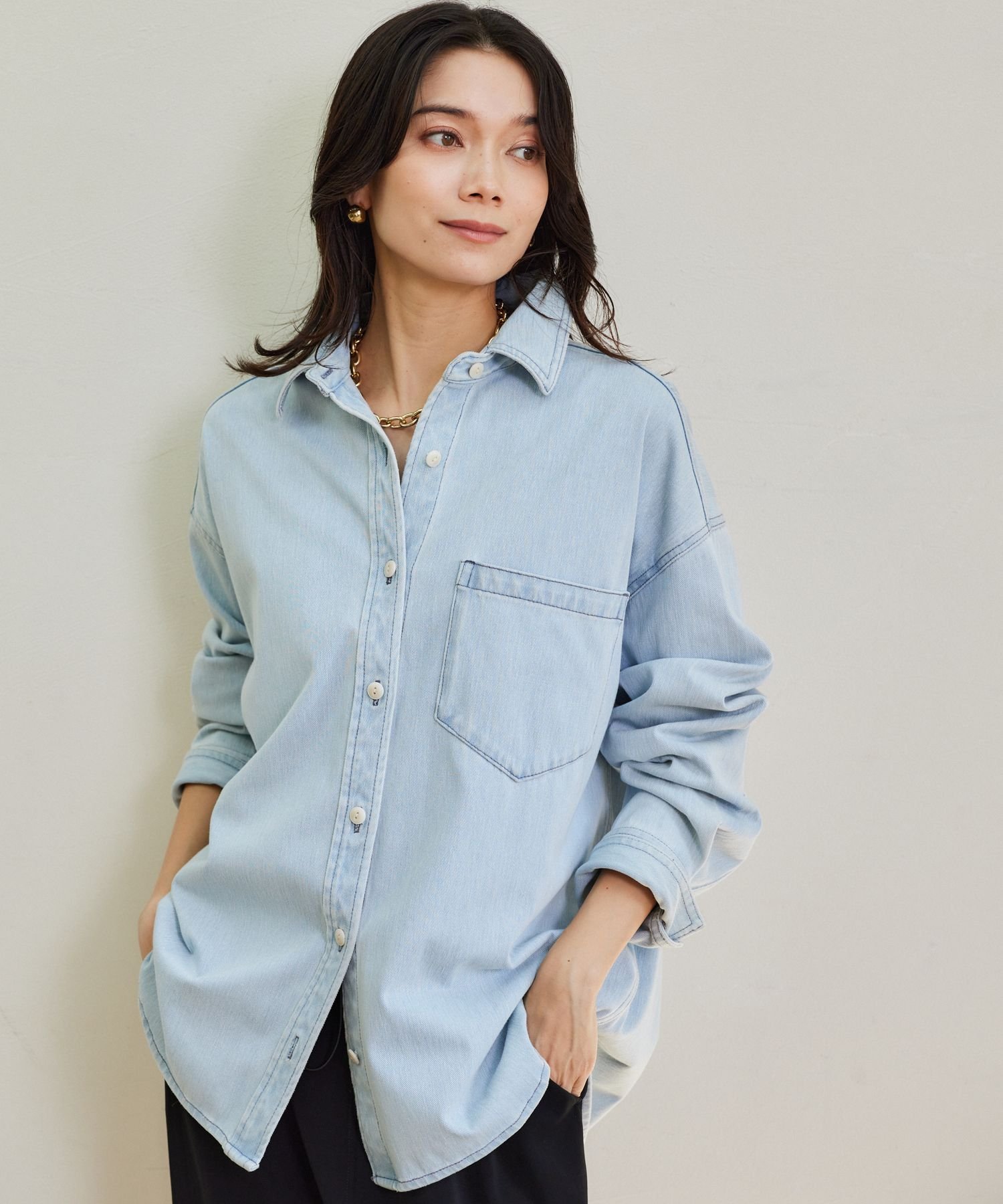 BARNYARDSTORM｜カットデニムシャツジャケット | Rakuten Fashion(楽天