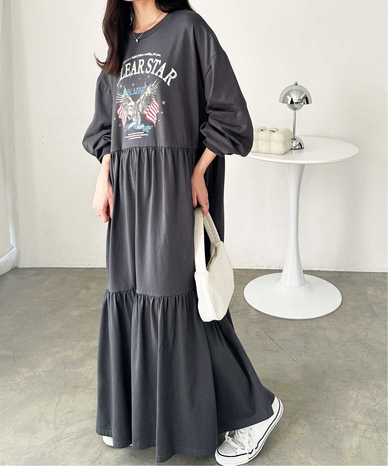 GeeRA｜《FIRSTMOODコラボ》ピグメント風グラフィックティアード