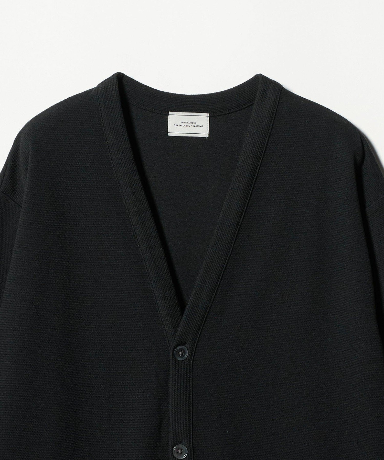 UNITED ARROWS green label relaxing｜ハニカム カーディガン