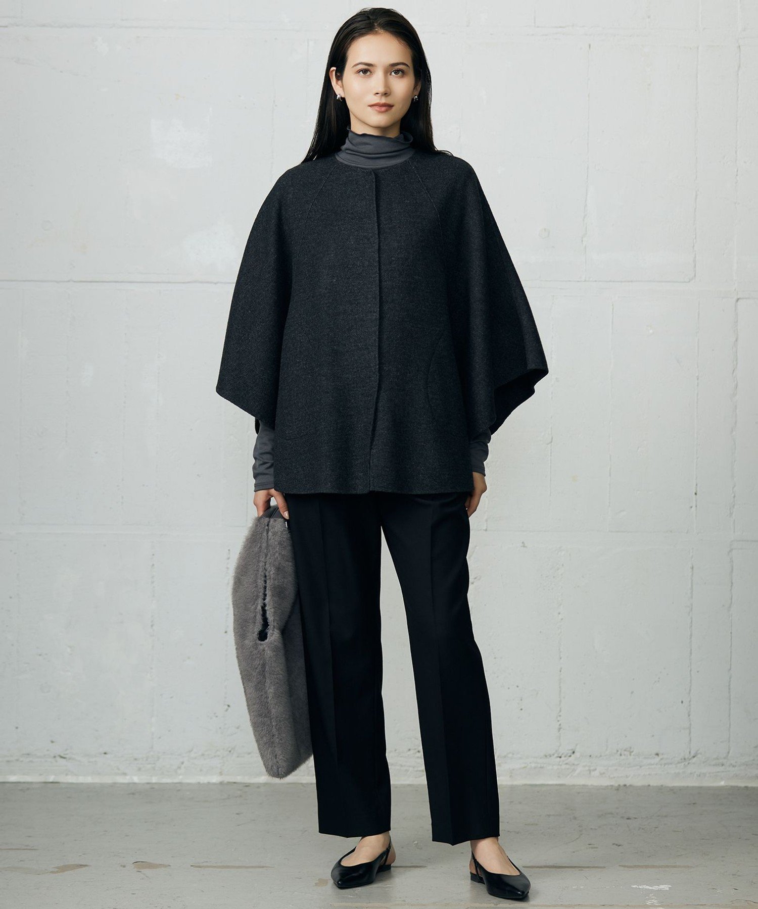 自由区｜リバー ポンチョ | Rakuten Fashion(楽天ファッション／旧楽天