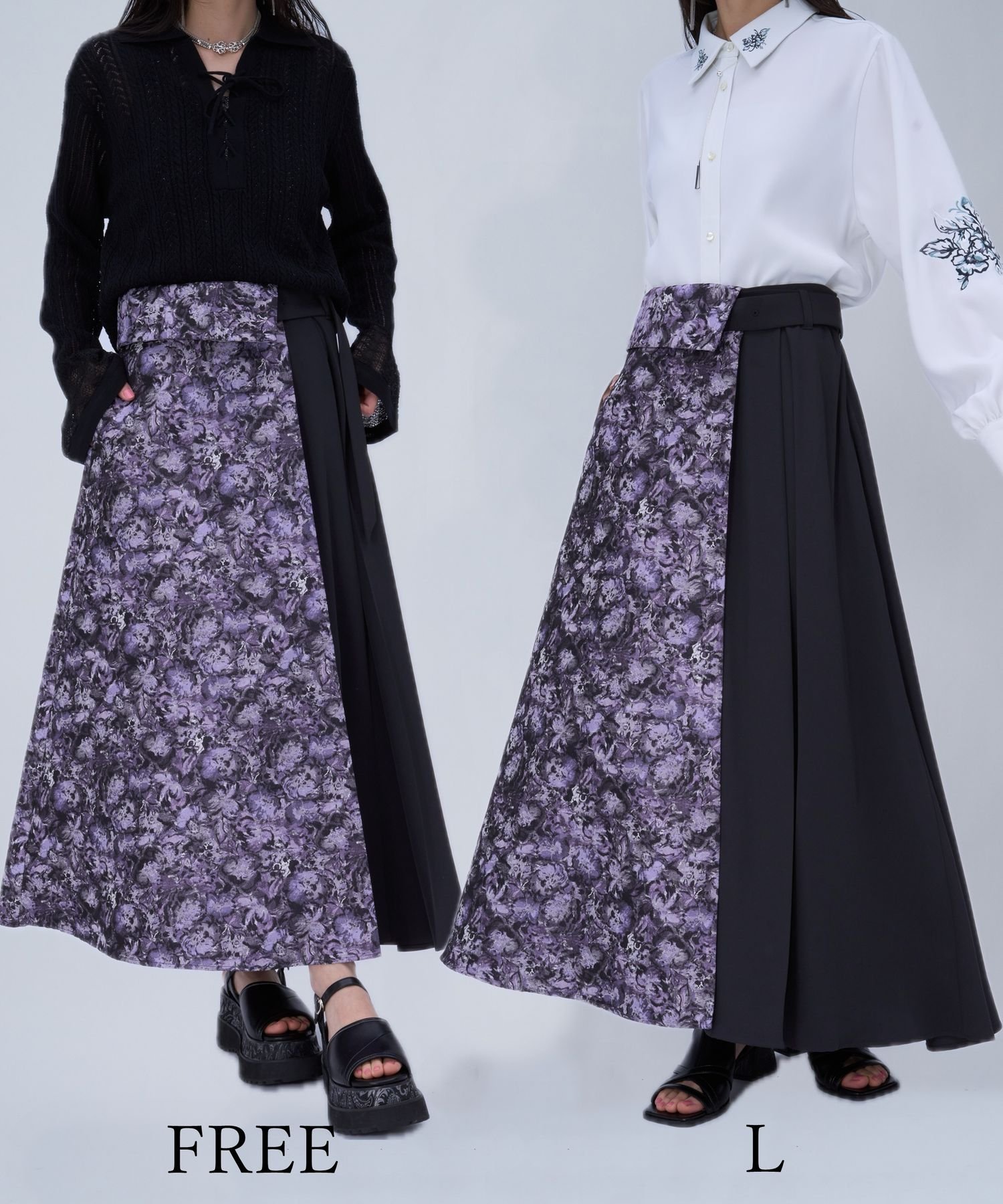 HARE｜アートジャガードキリカエスカート | Rakuten Fashion(楽天