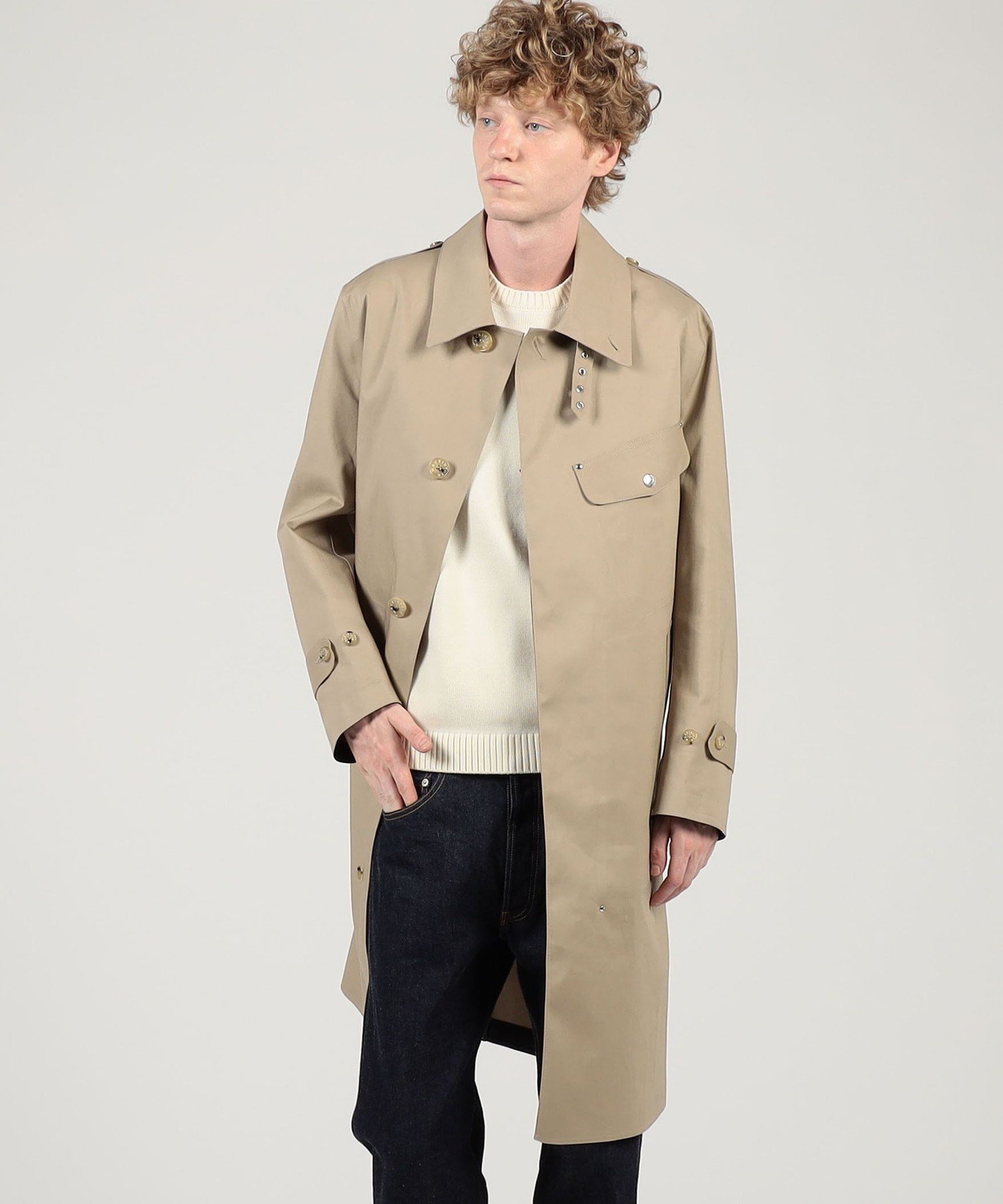 TOMORROWLAND｜MACKINTOSH GILSTON ゴム引き バイカーズコート