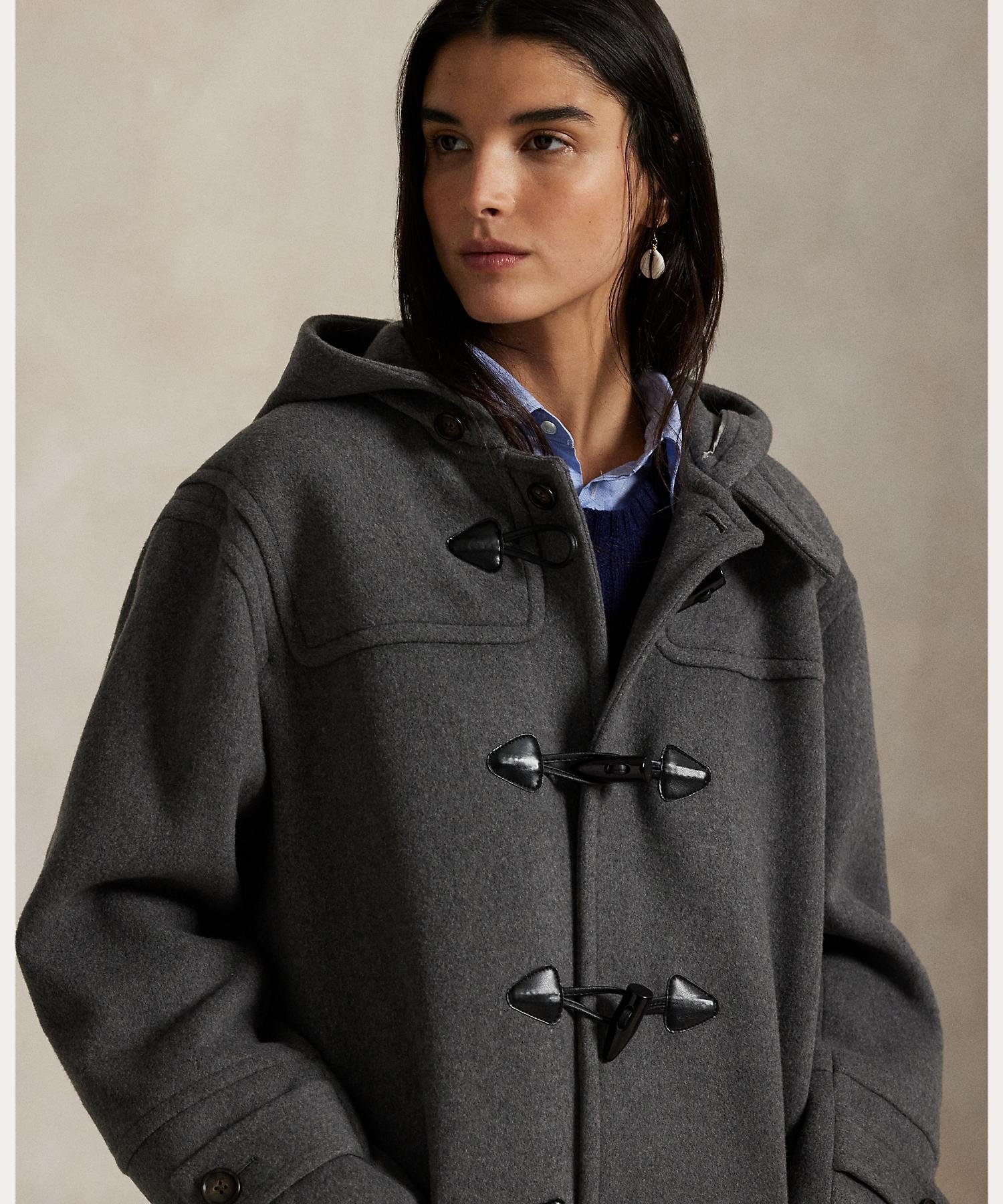 RALPH LAUREN｜ウール フーデッド トグル コート | Rakuten Fashion