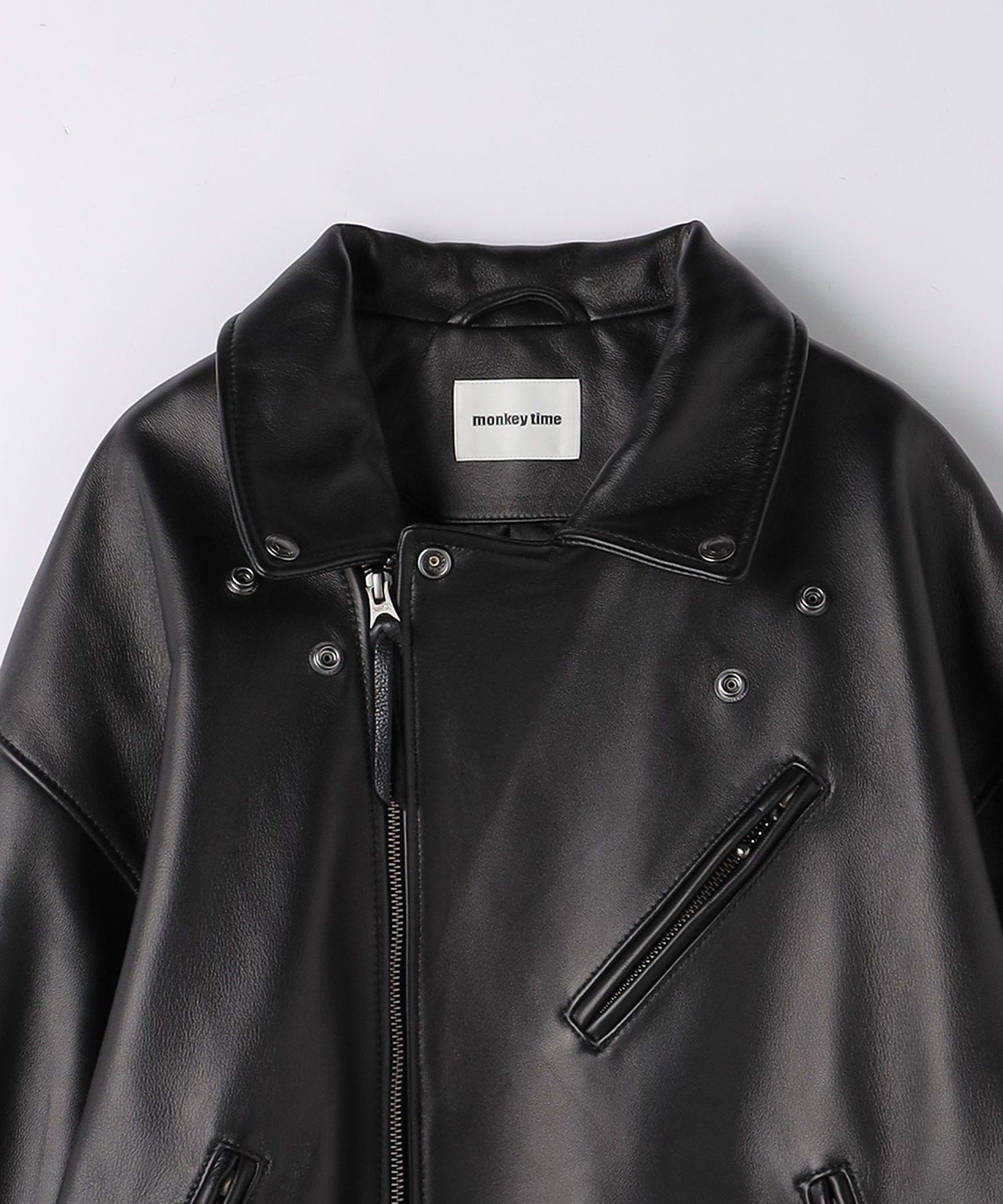 BEAUTY&YOUTH UNITED ARROWS レザーシングルライダースM BEAUTY＆YOUTH UNITED ARROWS 革ジャン ライダース シープレザー