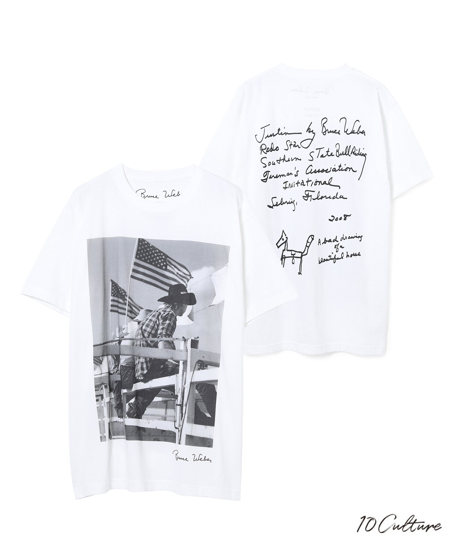 ADAM ET ROPE'｜【Bruce Weber*BIOTOP*10C】Photo T-shirts | Rakuten