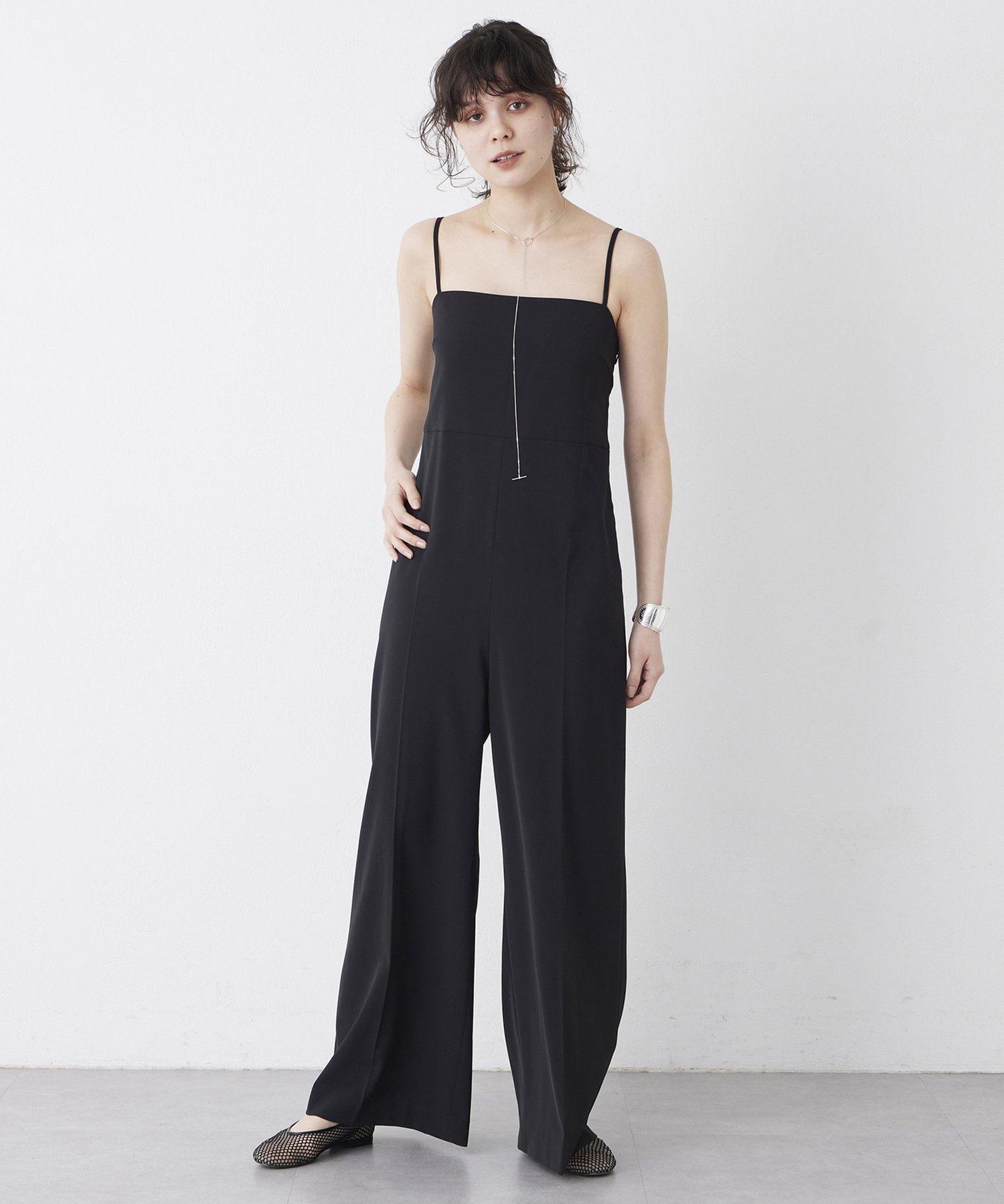 Whim Gazette｜【THE PAUSE】ダブルクロスサロペット | Rakuten