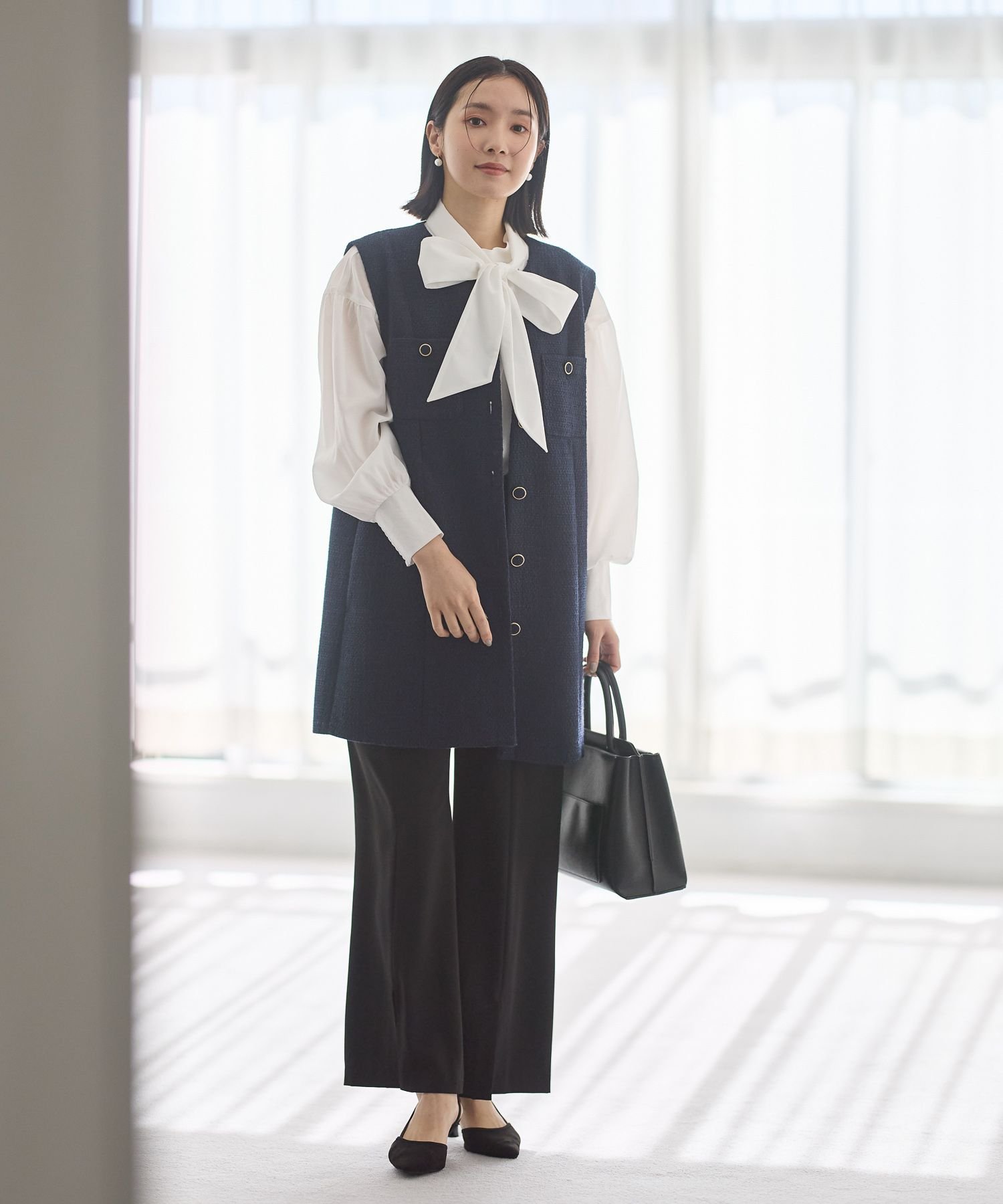 Andemiu｜【セレモニー】ボウタイブラウス | Rakuten Fashion(楽天