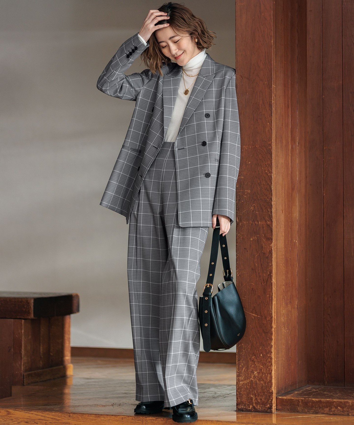 23区｜【洗える】ガンクラブプレイドチェック ジャケット | Rakuten