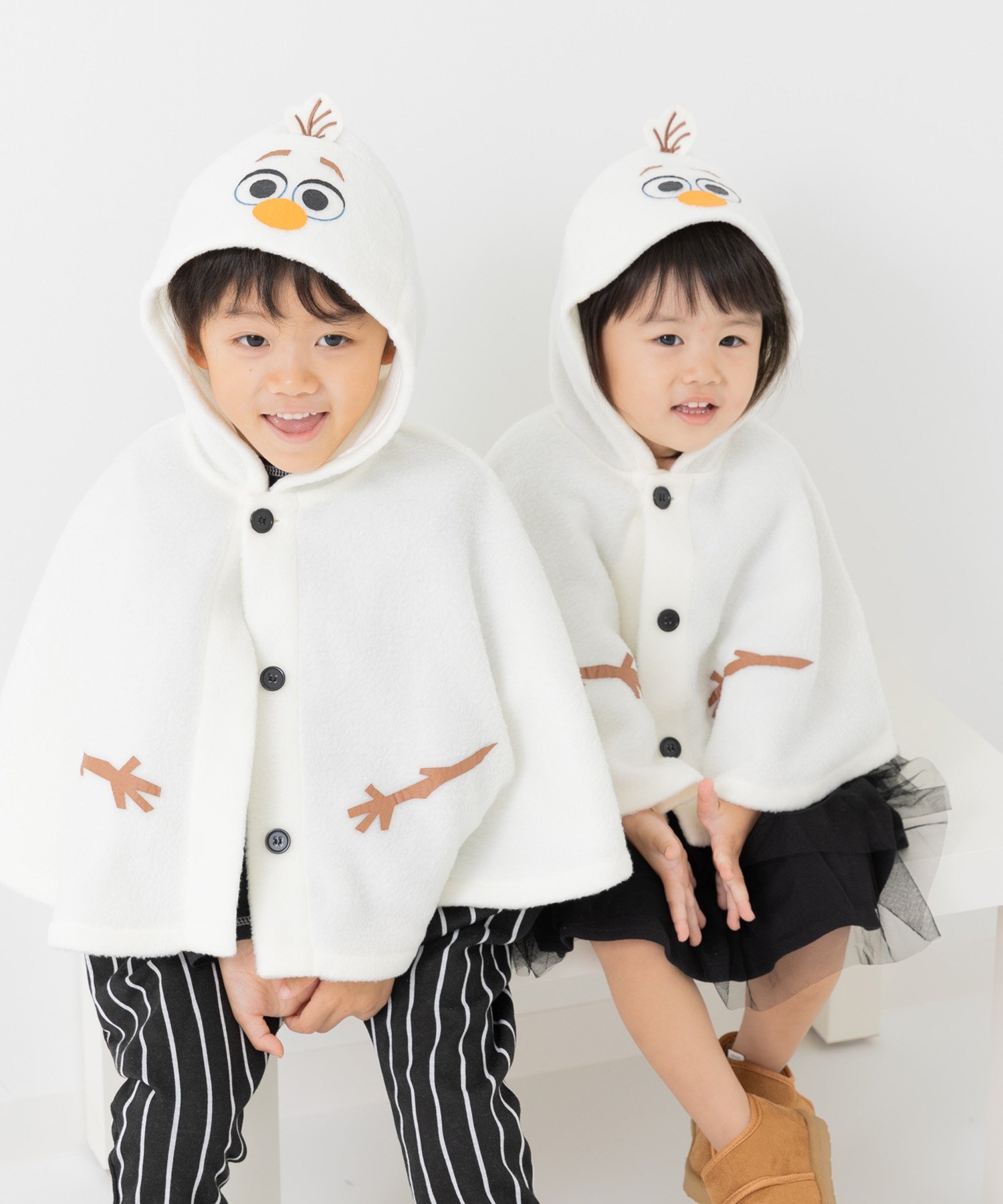 seea キッズ　ポンチョ ポケッタブルポンチョ ポンチョキッズ 子供服 撥水 UVカット 送料無料