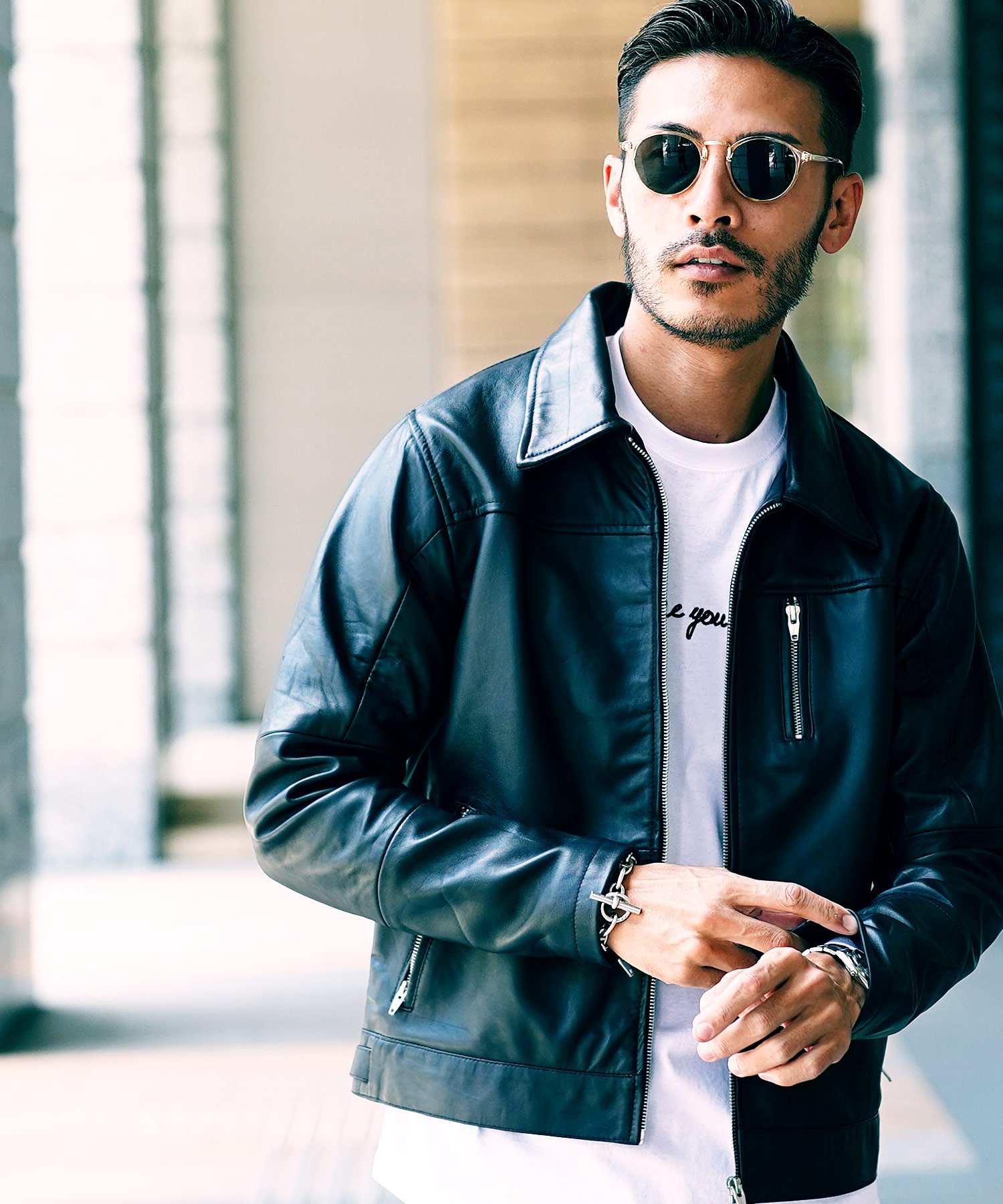 JIGGYS SHOP｜リプロダクトレザー 本革 ライダース ジャケット レザー