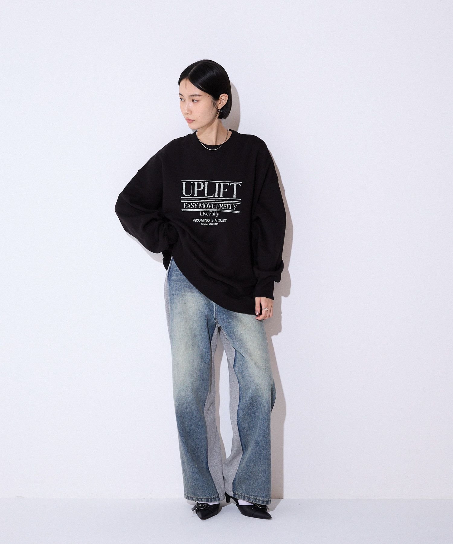 JEANASIS｜スウェットドッキングデニム | Rakuten Fashion(楽天