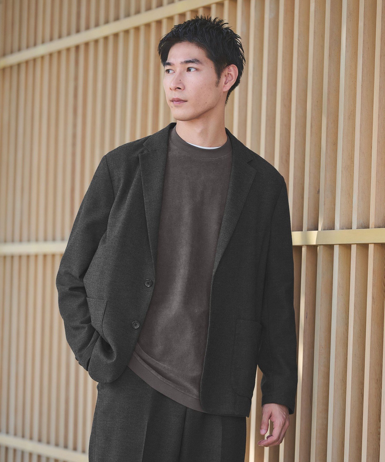 UNITED ARROWS green label relaxing｜ウォッシャブル フラノ ツイル