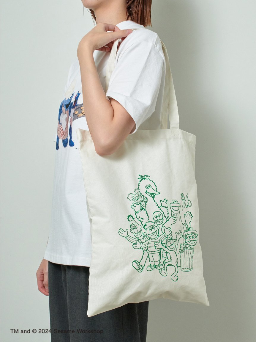 SESAME STREET MARKET｜オールキャラクタートートバッグ | Rakuten