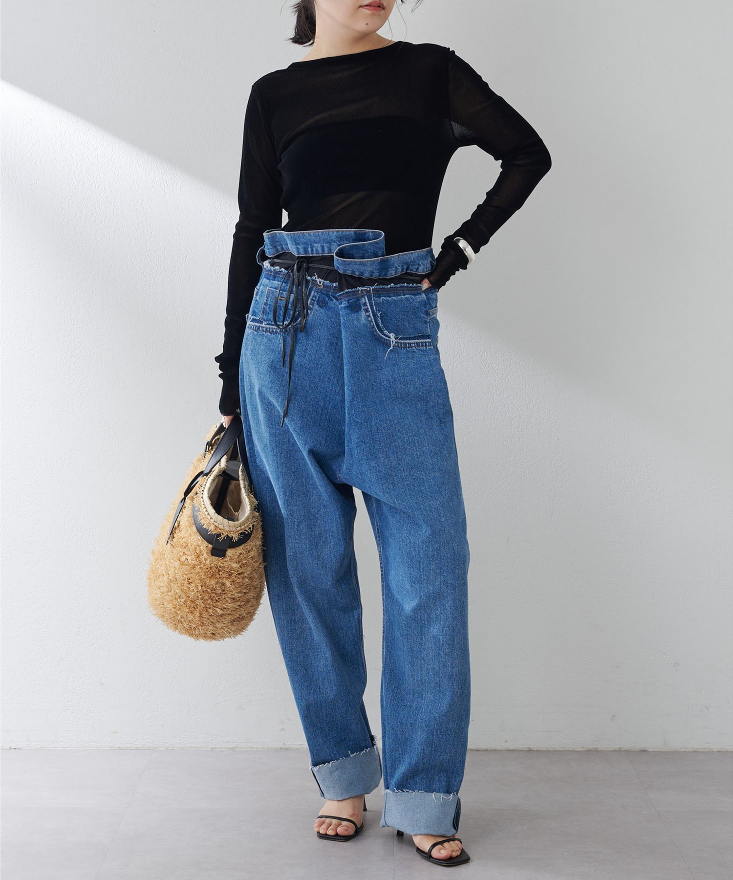 Whim Gazette｜フロッキーバックシャンカットソー | Rakuten Fashion