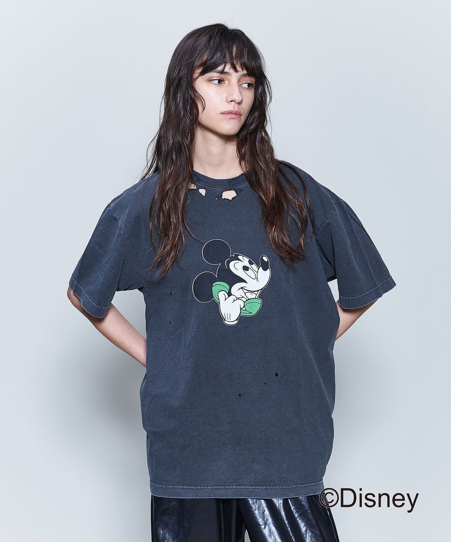 6(ROKU) ミッキー　MICKEY/Tシャツ 6(ROKU)＞MICKEY/Tシャツ