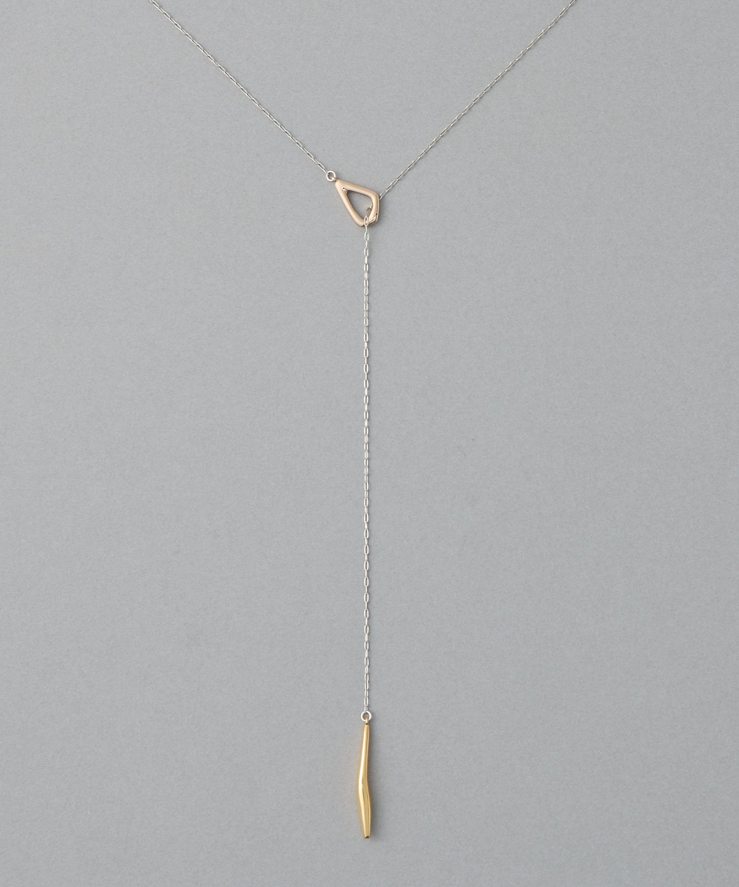 ete｜[レイヤード] K10YG セミロング ラリエット | Rakuten Fashion