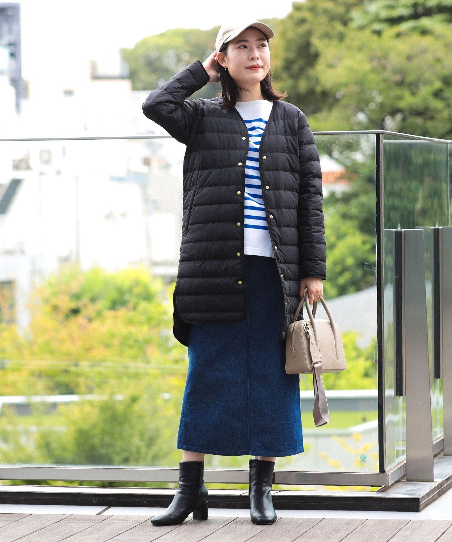 BEAMS HEART｜BEAMS HEART / フレンチ ロングダウンジャケット