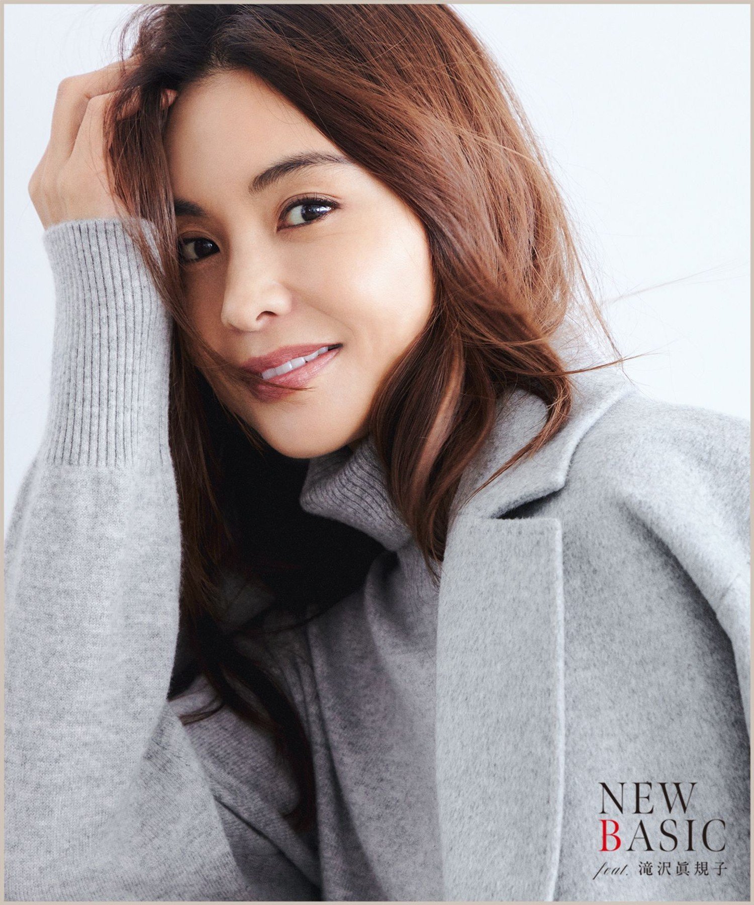 23区｜【滝沢眞規子さん着用】ウールカシミヤビーバー チェスター