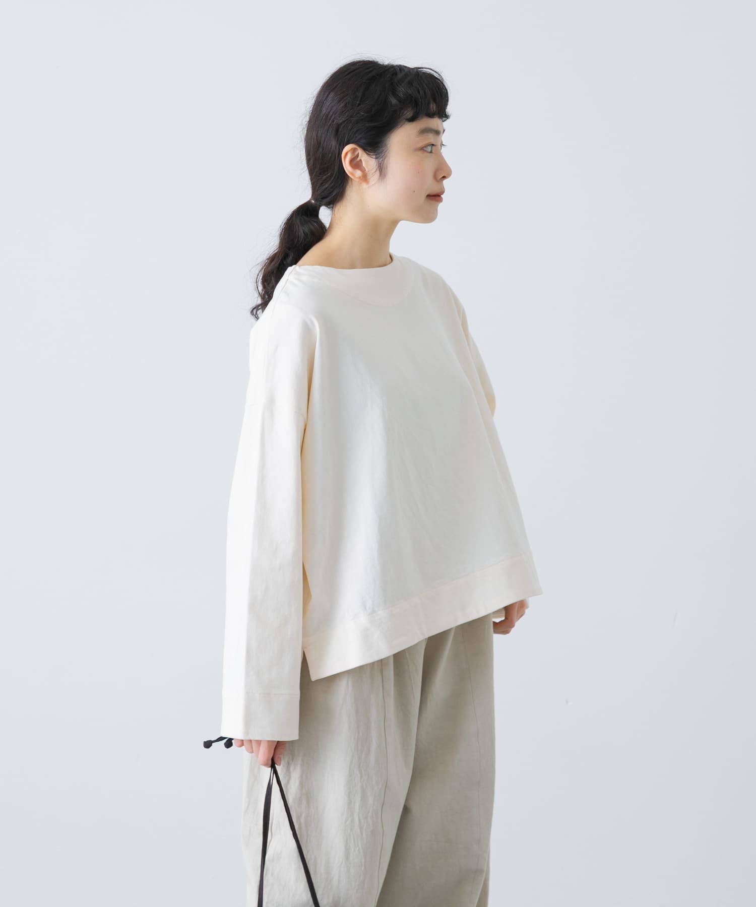 かぐれ｜コットンボートネックカットソー | Rakuten Fashion(楽天