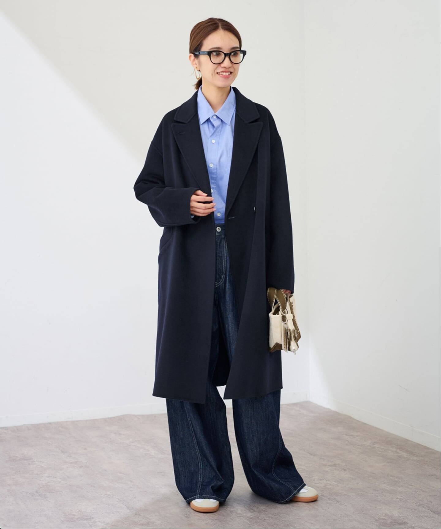 FRAMeWORK｜≪追加≫SUPER160'sダブルブレストコート | Rakuten